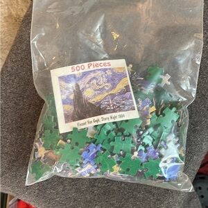 500 Piece Starry Night Puzzle
